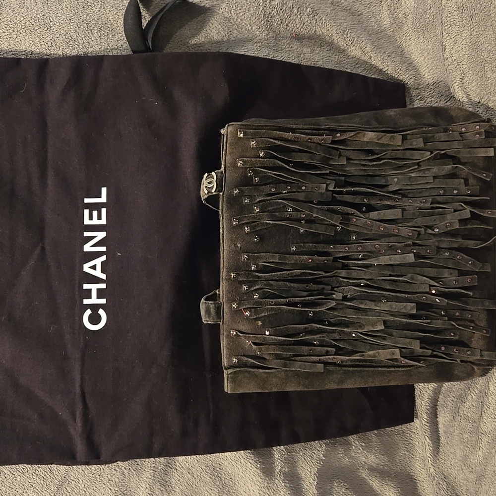 Chanel Fringe Black Bag - Picture 12 of 12